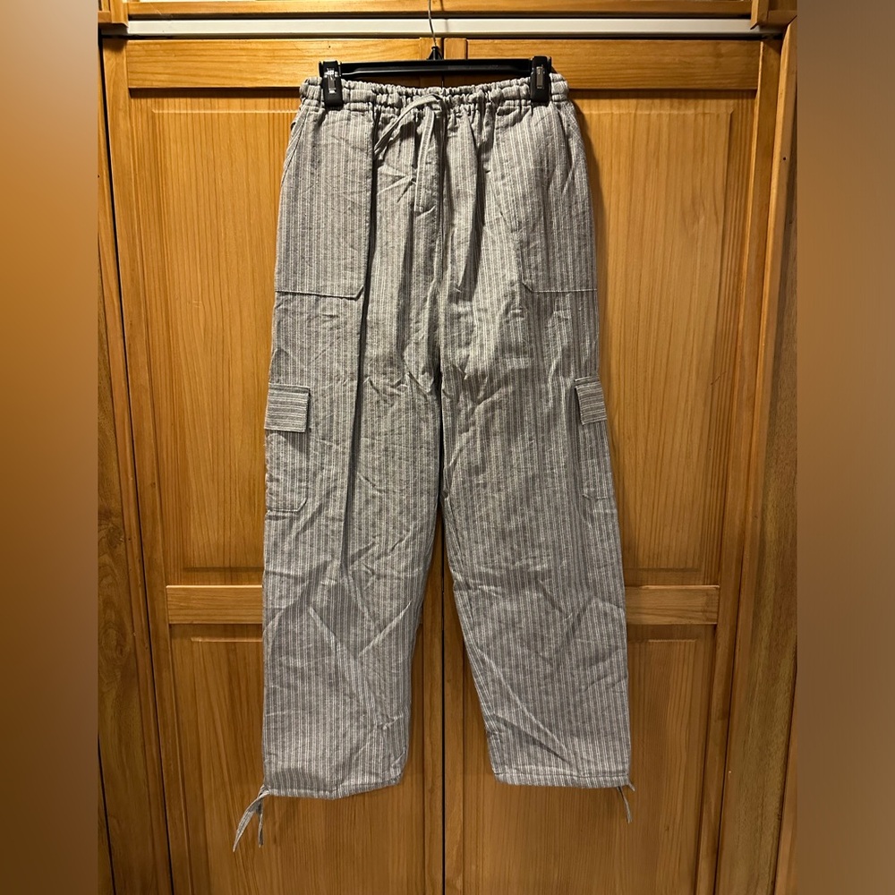Old Navy Linen Ankle Tie Pants